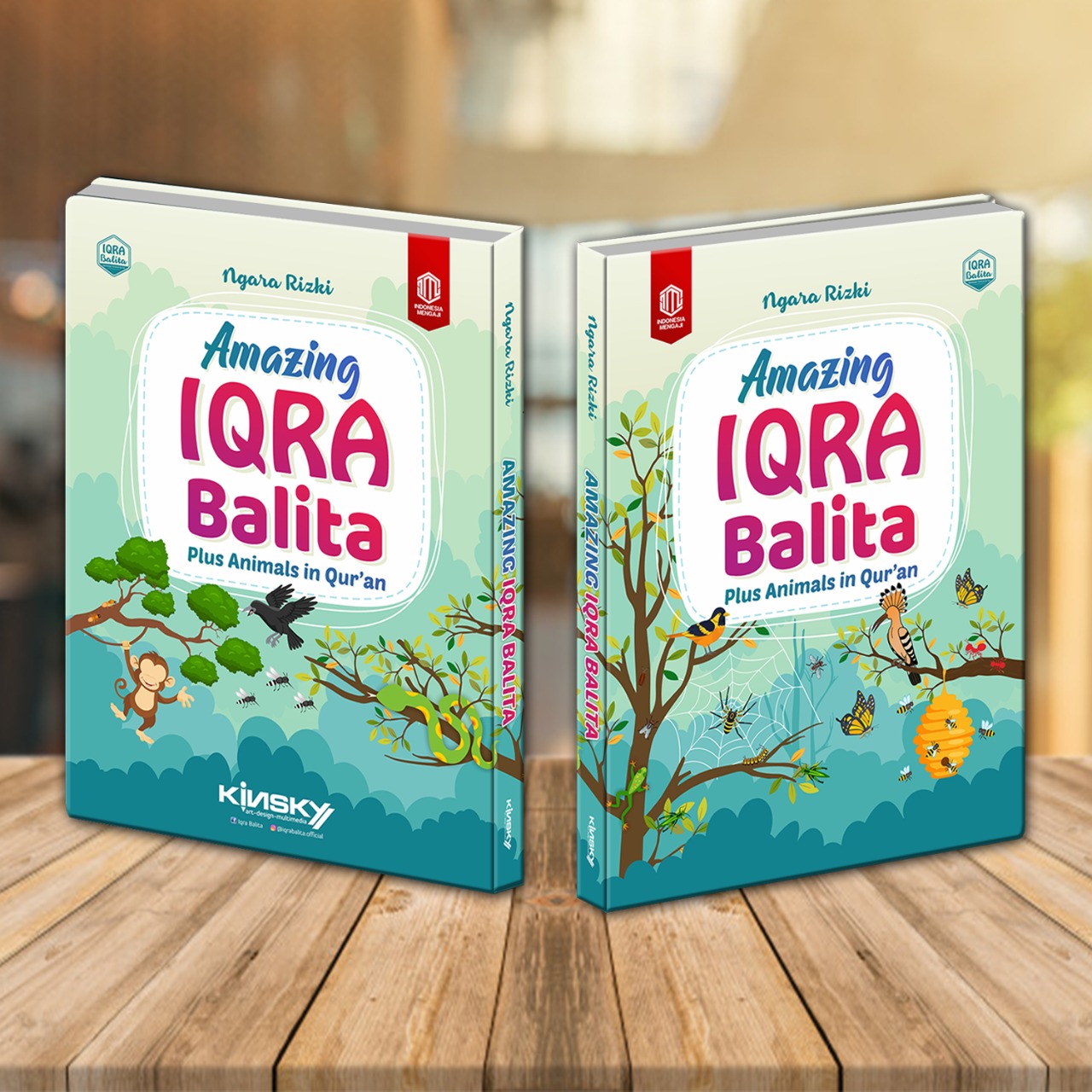 Amazing Iqra Balita Plus Animals in Qur'an Buku Untuk Anak Usia 2-4 Tahun - Kinsky